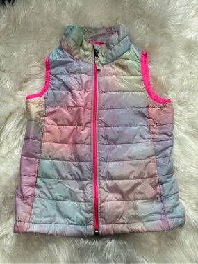 Girls Amazon Essentials Vest with Pink Trim